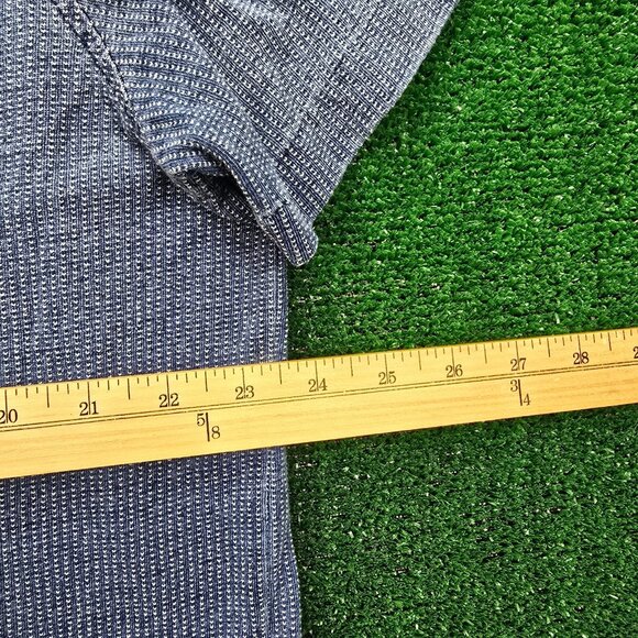 Polo‎ Ralph Lauren Polo Shirt Men XL Blue Short Sleeve Vintage Y2K Golf Preppy - Picture 4 of 7